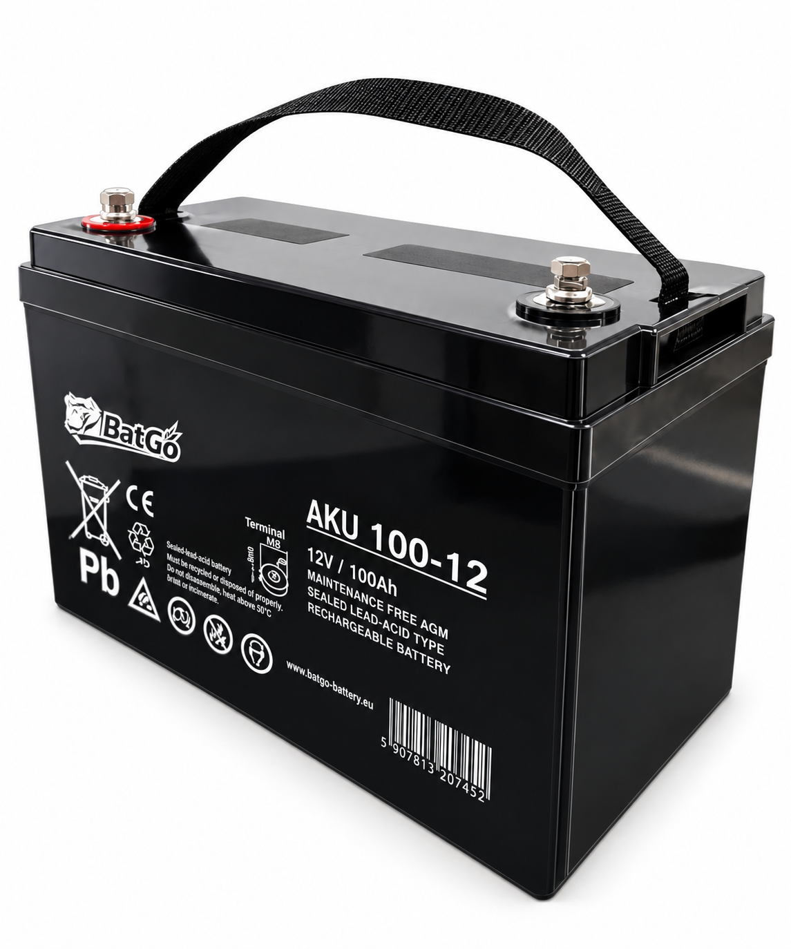 12V 100Ah akumulators :: AGM :