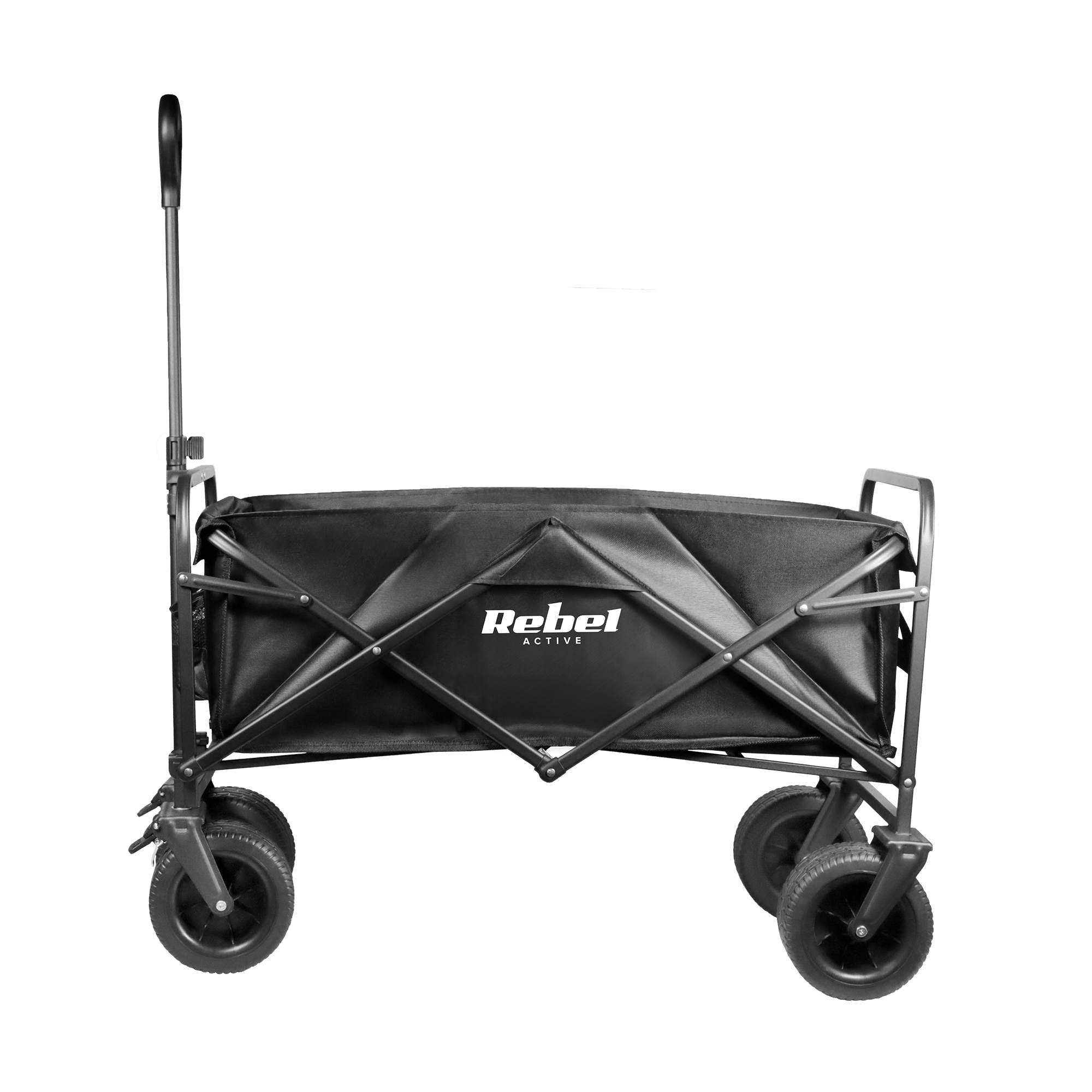 REBEL ™ Izturīgi saliekamie ratiņi ar